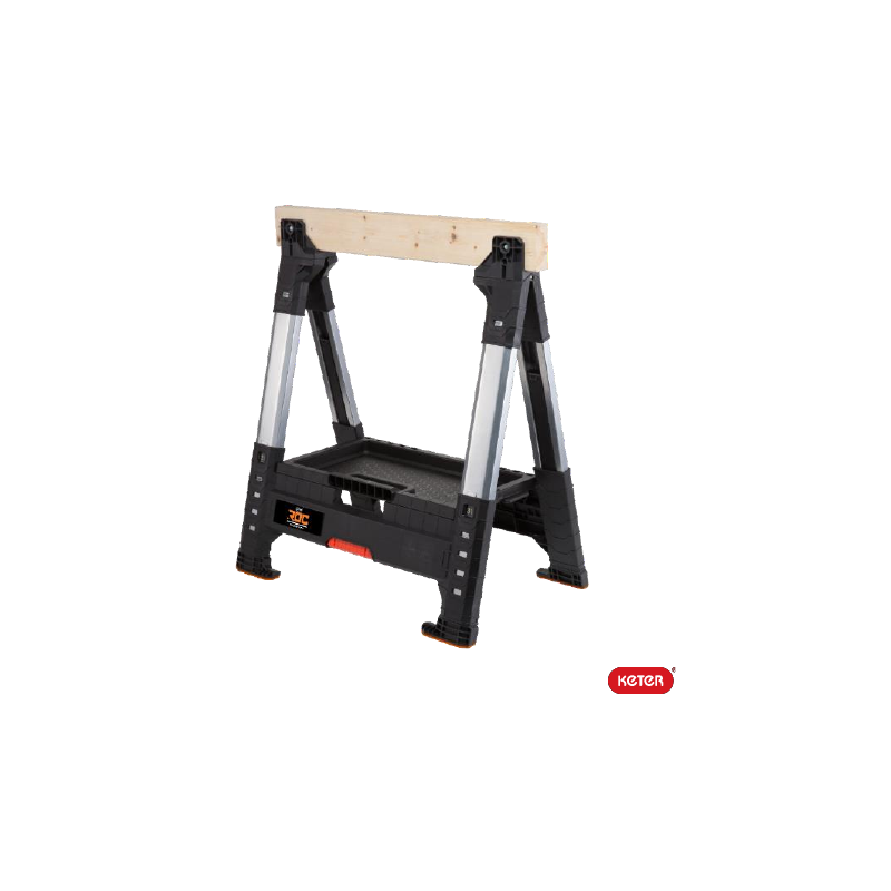 Складные регулируемые столярные козлы ROC PRO LUMBER JAACK SAWHORSE 17203039  2