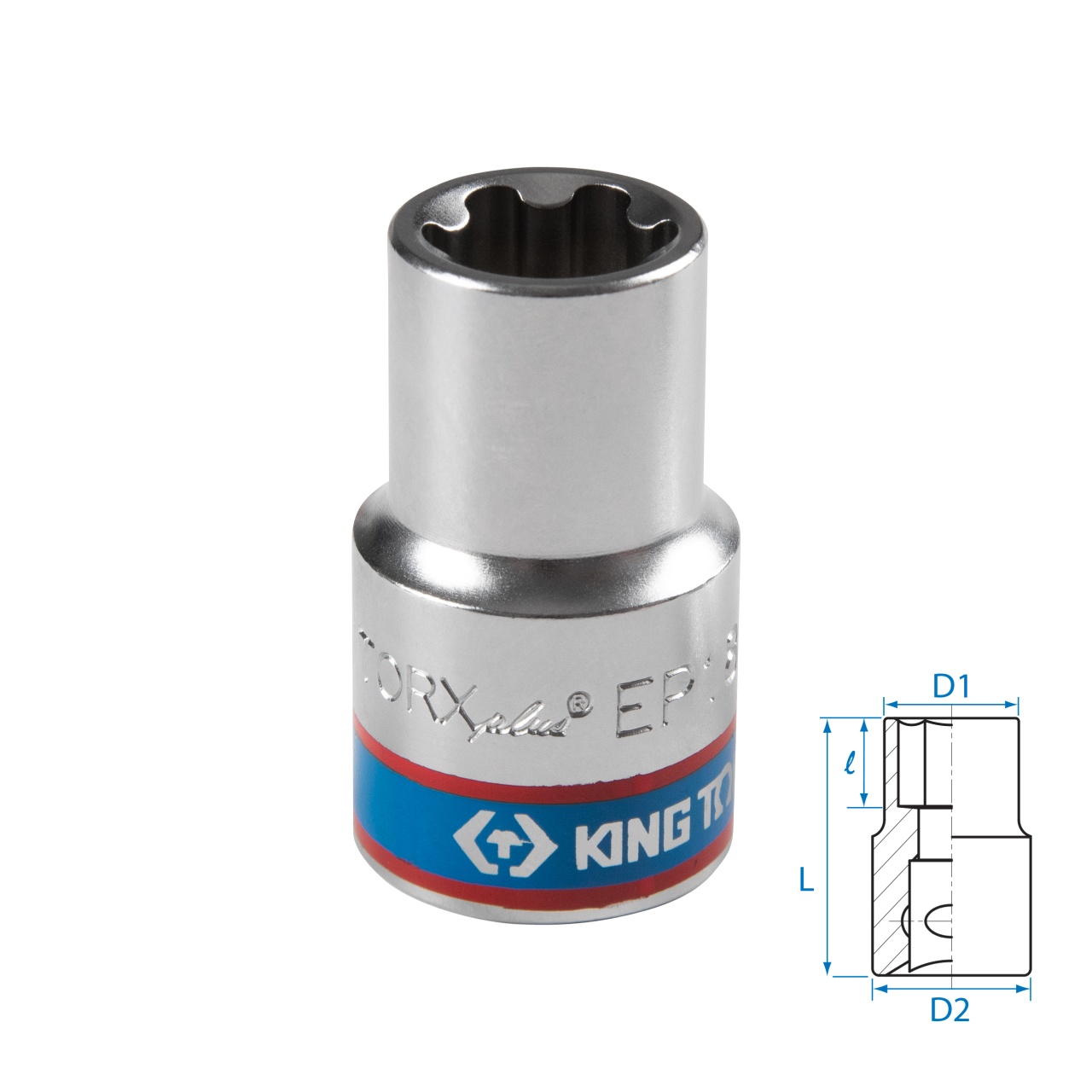 Головка торцевая TORX Plus 3