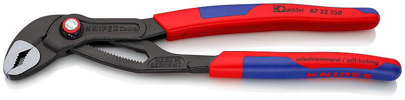 KNIPEX Cobra® QuickSet фосфатированные, серого цвета 250 мм 2