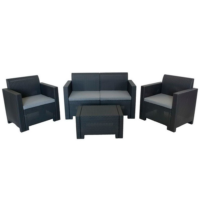 Комплект мебели NEBRASKA 2 Set (диван, 2 кресла и стол)