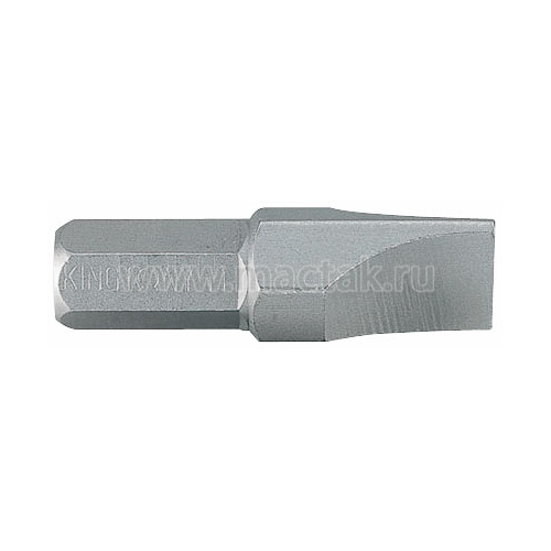 Вставка (бита) торцевая 5/16;, Slotted, 9х1,6 мм, L = 36 мм KING TONY 183609S