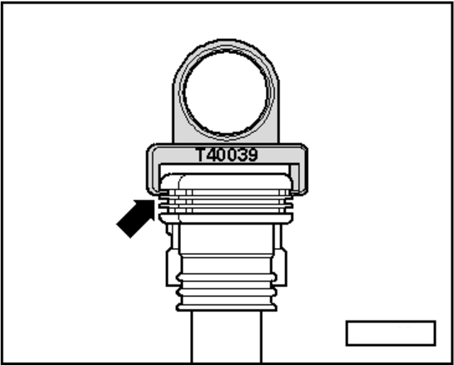 Съёмник катушки зажигания VAG, T40039 2
