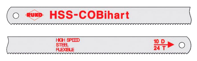 Полотно HSS-Co Bihart для ножовки 2