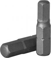 Вставка-бита 1/4"HDR шестигранная, H7, 25 мм