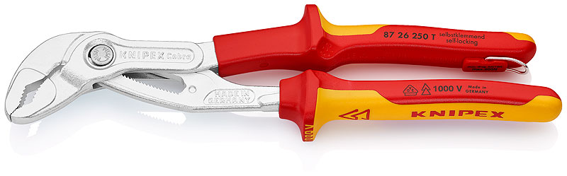 KNIPEX Cobra® VDE хромированные 250 мм 2