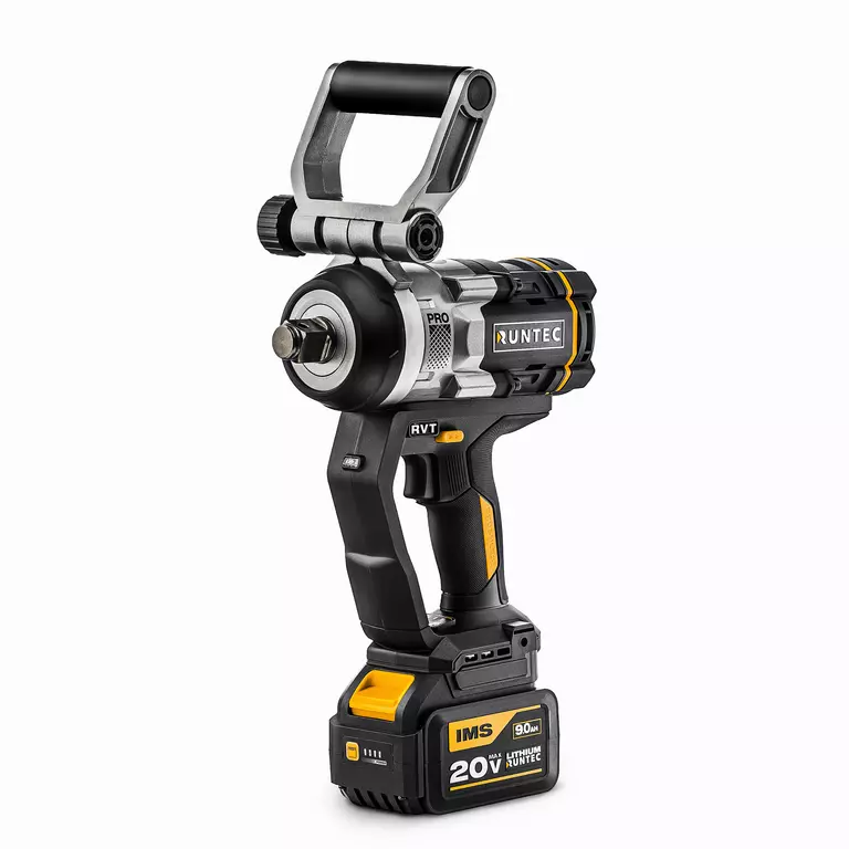 Гайковерт ударный аккумуляторный PRO 3/4", 20В, 2*9Ач, 2100Нм 2