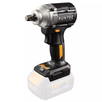 Гайковерт ударный аккумуляторный PRO 1/2", 20В, 2*4Ач, 500Нм 