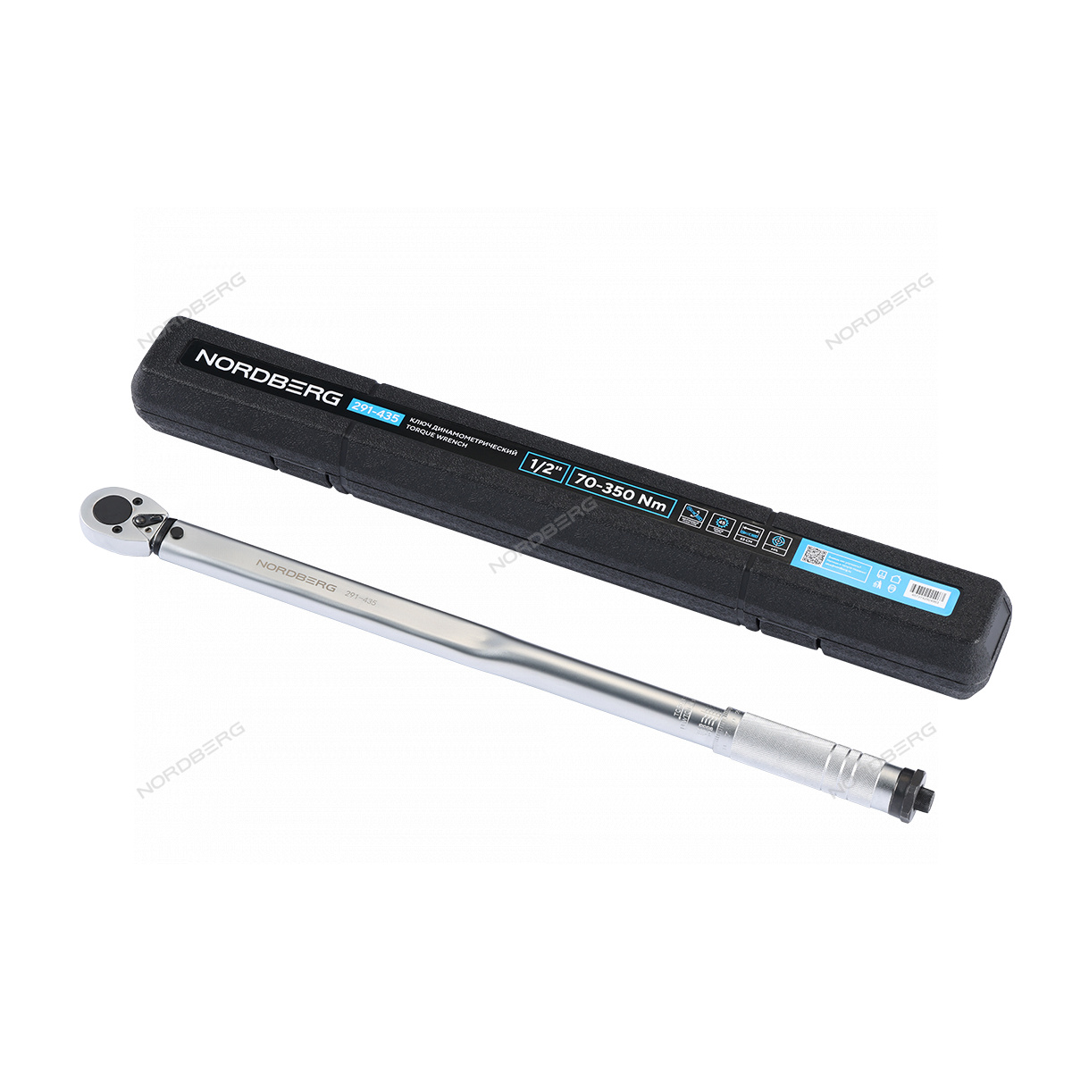 Ключ динамометрический 1/2", 70-350 Нм, в кейсе 2