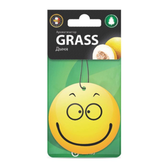 Ароматизатор картонный Smile дыня GRASS 2