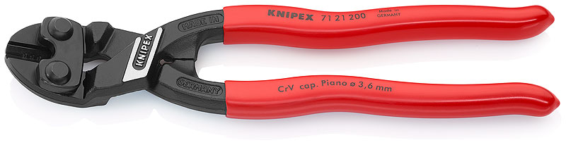 KNIPEX CoBolt® фосфатированные, черного цвета 200 мм 2