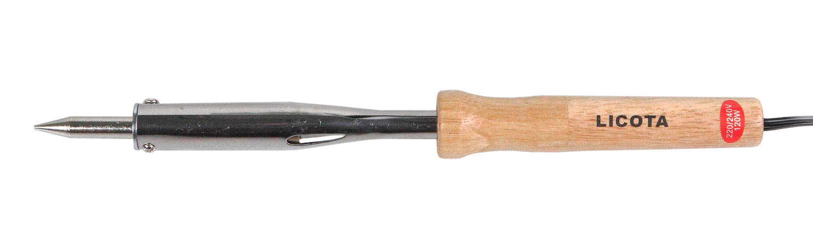 Паяльник с деревянной ручкой, 120 Вт, 220 В Licota  AET-6006GD_0