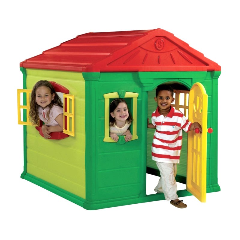 Keter  17184185 Веселый, яркий игрушечный домик Jumbo PlayHouse