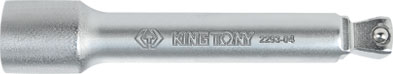 Удлинитель 1/4;, 100 мм, с шаровым окончанием 15 градусов, двухпозиционный KING TONY 2293-04