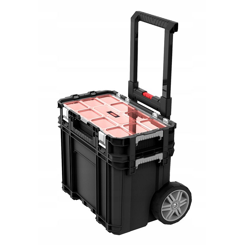 Набор из двух ящиков для инструментов на колёсах Connect Cart + Organizer 2