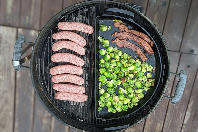 Чугунный поддон Drip ‘N Griddle Cast Iron для корзины SnS 57 см