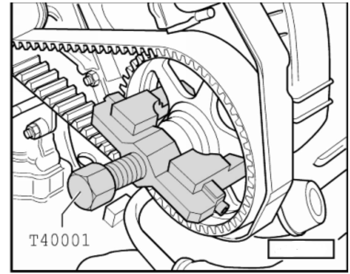 Набор для демонтажа шкивов c распредвала VW AUDI Licota  ATA-0394_2
