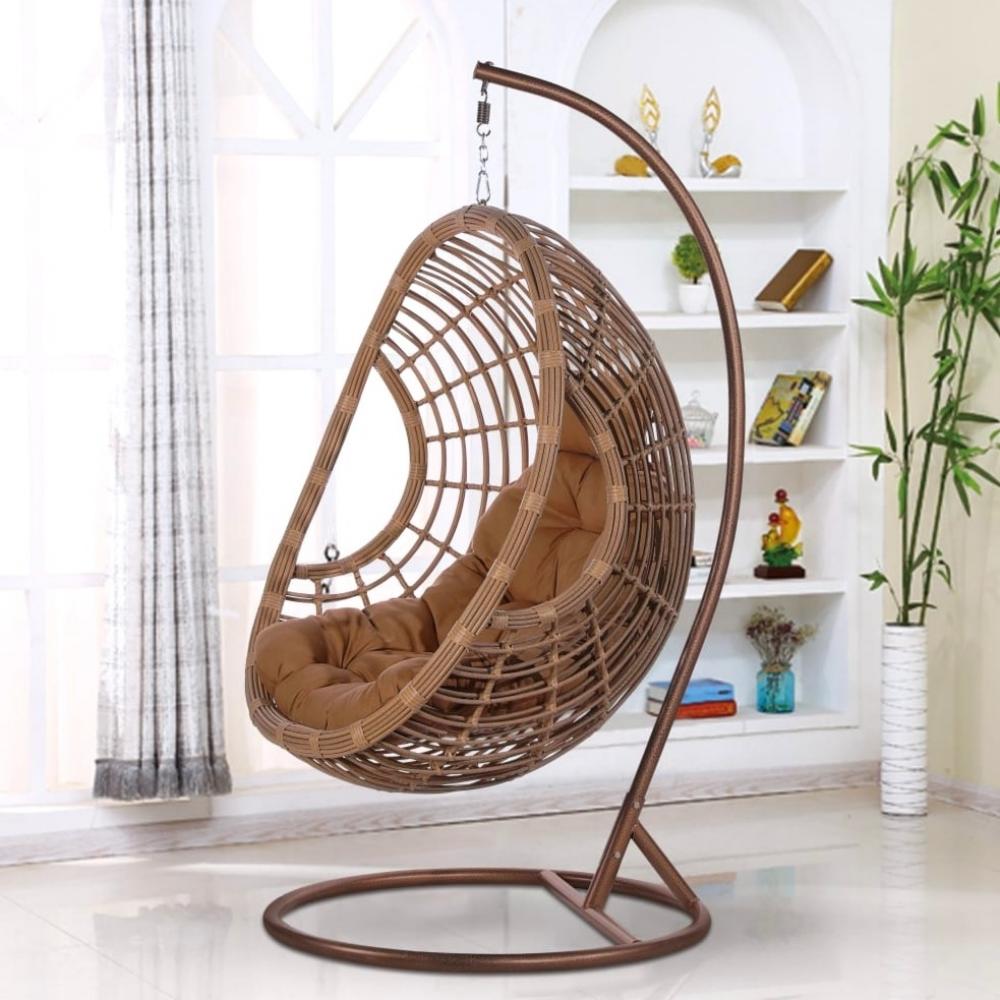 Подвесное кресло из искусственного ротанга AFM-300B Beige 2
