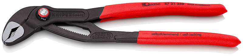 KNIPEX Cobra® QuickSet фосфатированные, серого цвета 250 мм 2