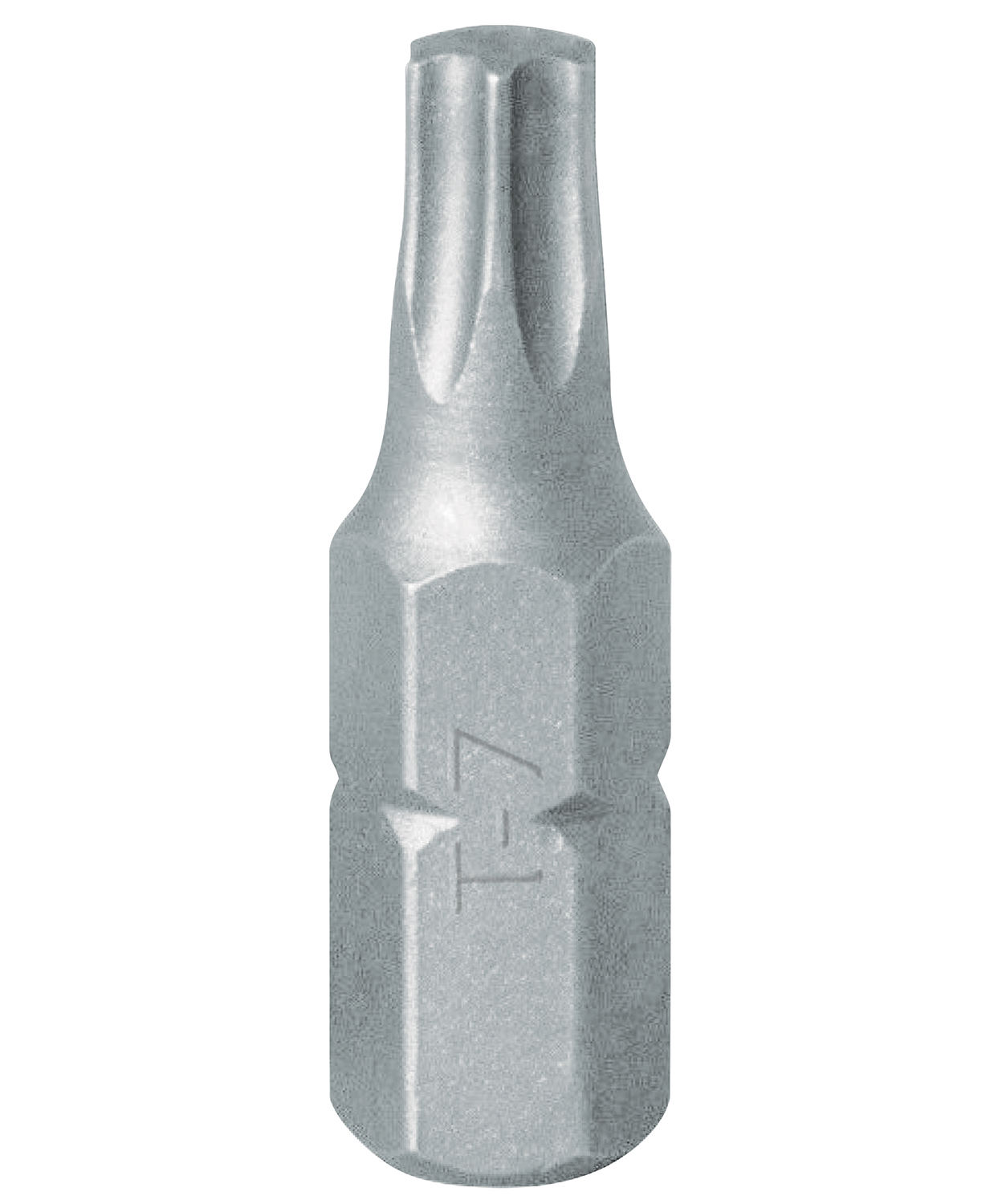Вставка (бита) торцевая 1/4;, TORX, T7, L = 25 мм KING TONY 102507T 2