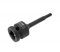 Головка торцевая ударная HEX 1/2" длина 78мм 2