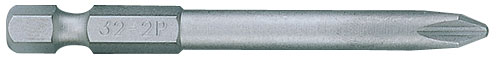 Вставка (бита) торцевая 1/4", Phillips, PH2, L = 50 мм, для шуруповерта  2