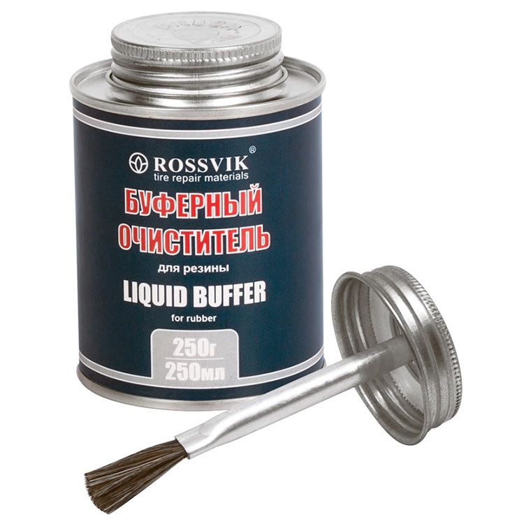 Буферный очиститель Liquid Buffer For Rubber (банка с кистью), 250 мл 2