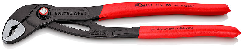 KNIPEX Cobra® QuickSet фосфатированные, серого цвета 300 мм 2