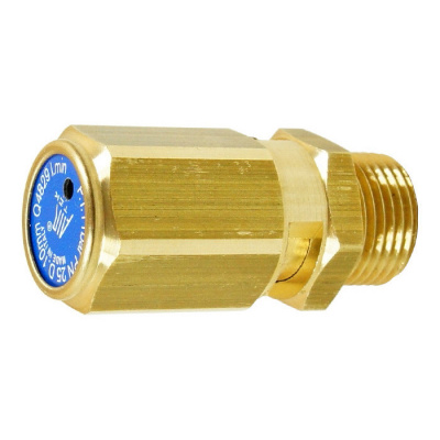 Клапан аварийный, предустановленный (1/4" 8 бар)