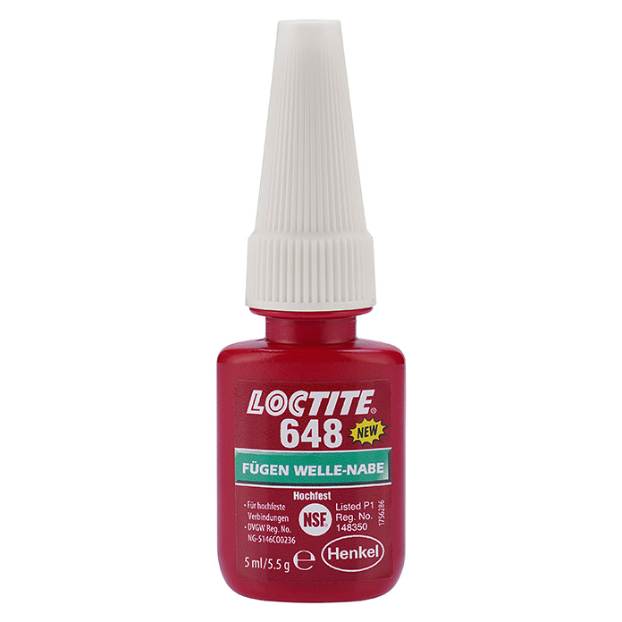 Loctite 648 5мл Высокой прочности, высокотемп. 2