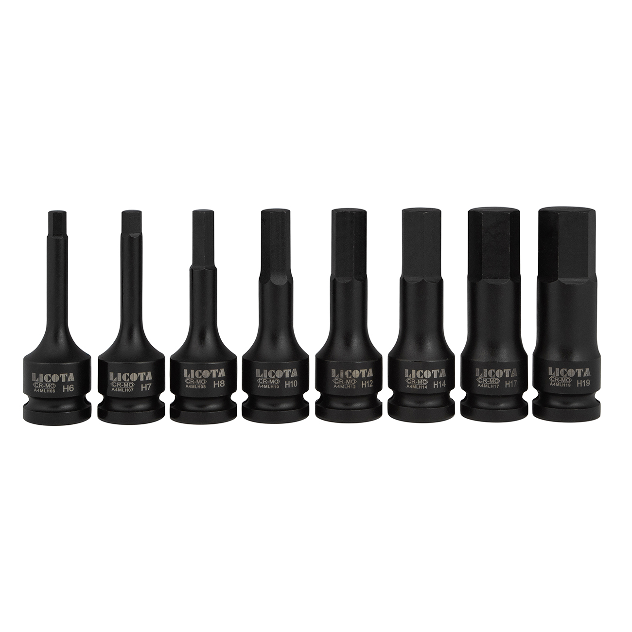 Набор шестигранников ударных 1/2" 6-19 мм 8пр. 2
