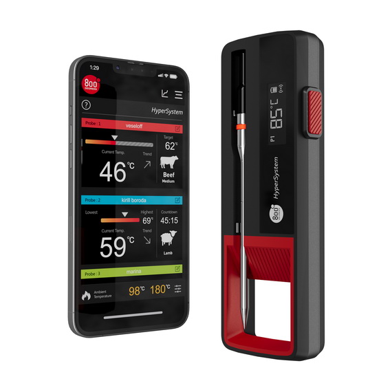 Термометр цифровой Meat Thermometer Chief HyperSystem 2