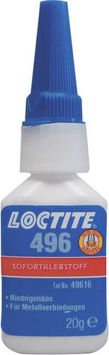 Loctite 496 Клей для металлов, резины и пластмасс 20гр. 2