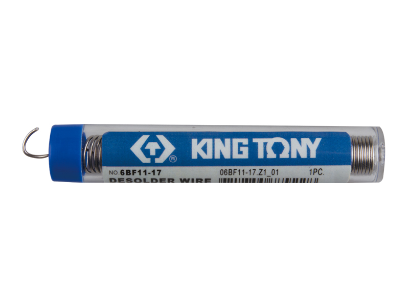 Припой в пластиковой колбе, диаметр 1 мм KING TONY 6BF11-17 2