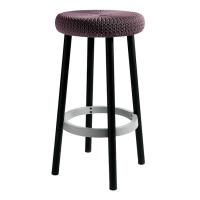 Высокий барный табурет с металлическими ножками Cozy Bar Stool