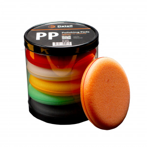 Комплект аппликаторов поролоновых круглых PP "Polishing Pads" 10,5*2 см (6 штук) НОВИНКА Detail  DT-0227_0