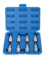 Набор головок со вставкой TORX с отверстием 1/2″, длина 55 мм, 8 пр.