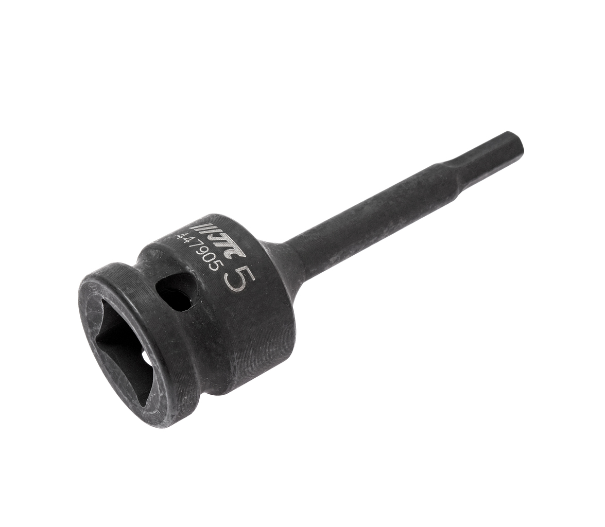 Головка торцевая ударная HEX 1/2" длина 78мм (1/2",H5)