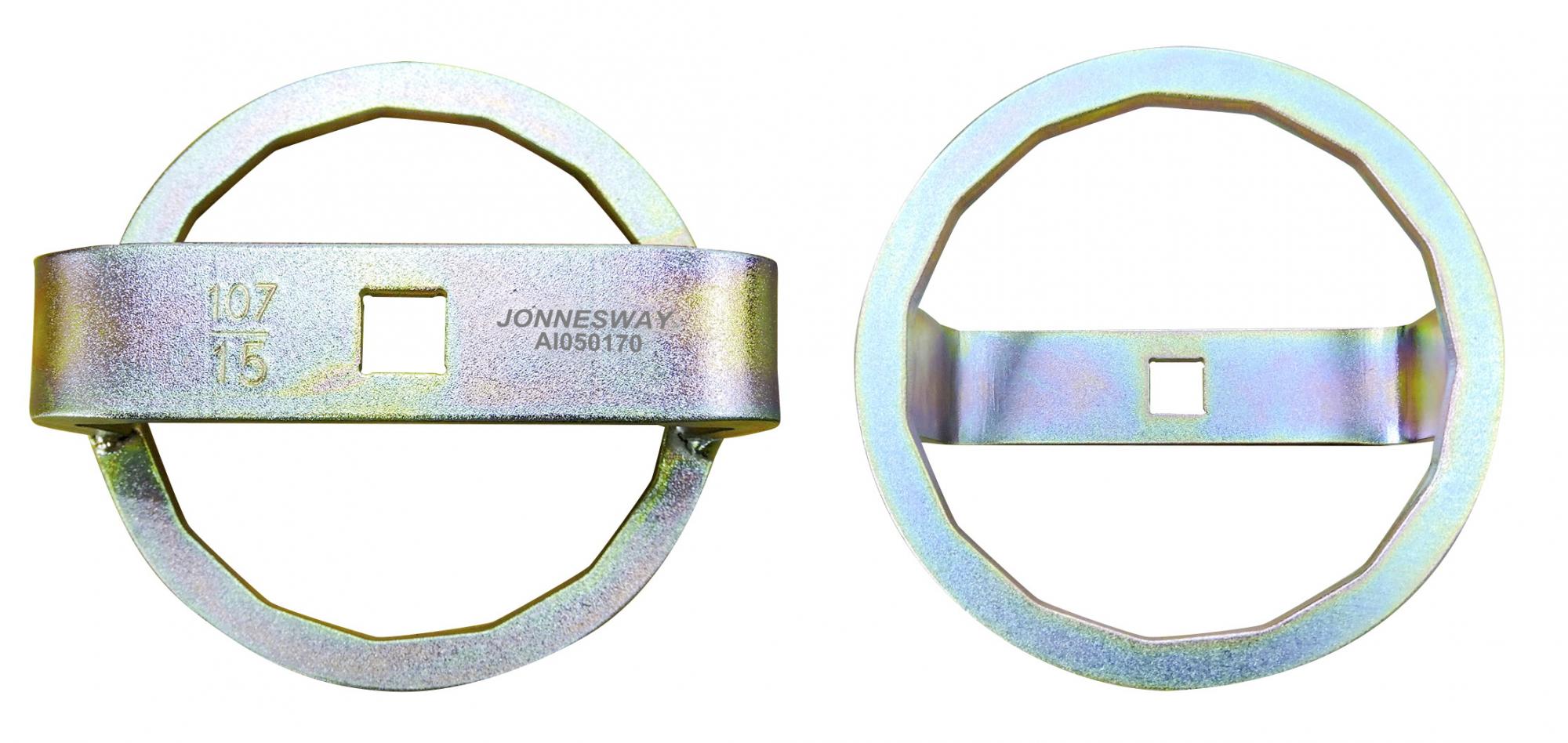 Ключ масляного фильтра 1/2"DR, 107 мм, 15 граней, для грузовых автомобилей VOLVO 2