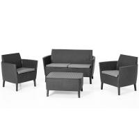 Комплект уличной мебели с двойным диваном SALEMO SET 2