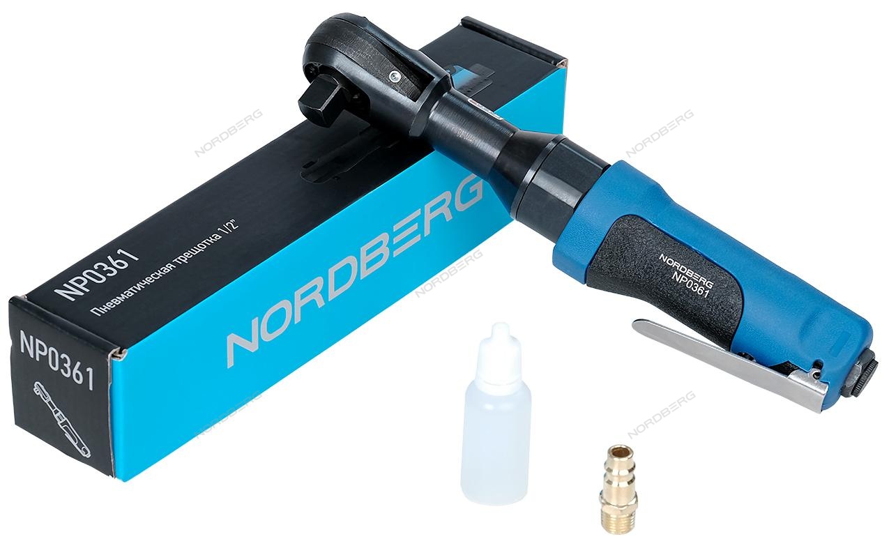 ПНЕВМОТРЕЩОТКА 1/2", 61 Нм 2