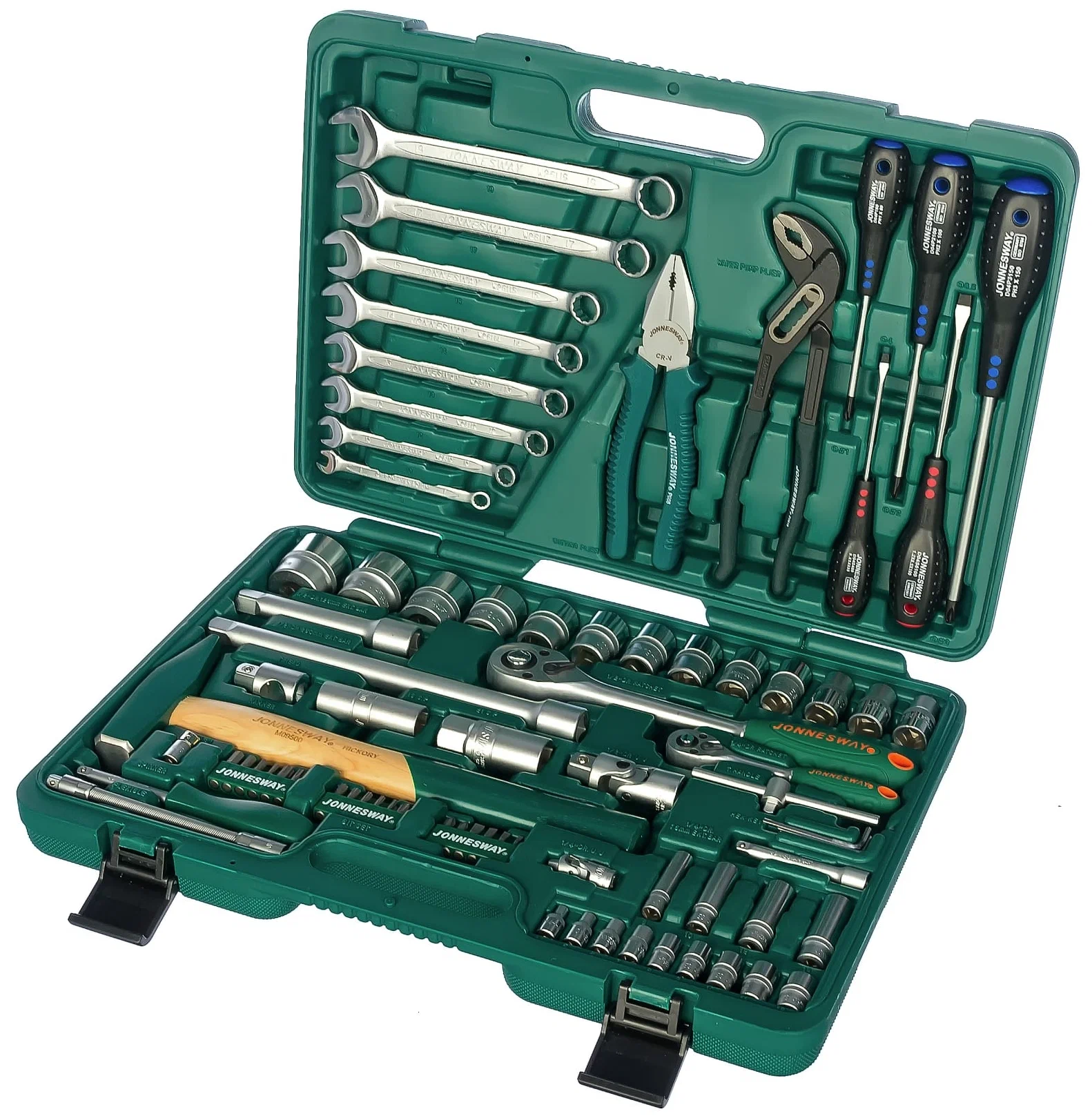 Набор инструмента универсальный 1/4", 1/2"DR, 77 предметов 2