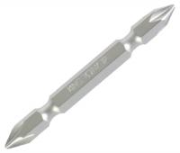 Вставка (бита) торцевая 1/4;, Phillips, PH1, L = 45 мм, двухсторонняя, для шуруповерта KING TON