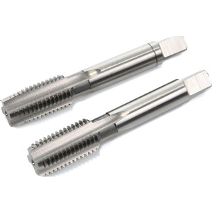 Метчики ручные, М10 x 1.0, HSS, DIN2181, комплект из 2 шт 2