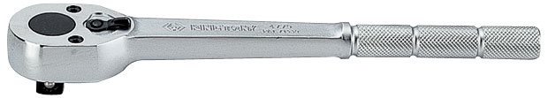 Трещотка 1/2", 250 мм, 32 зубца, флажковая, фиксатор, удлиняемая  2