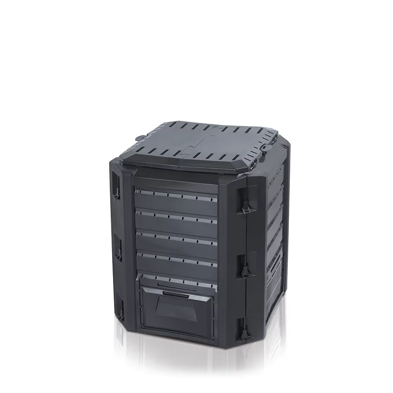 Компостер COMPOGREEN 380л, черный  2