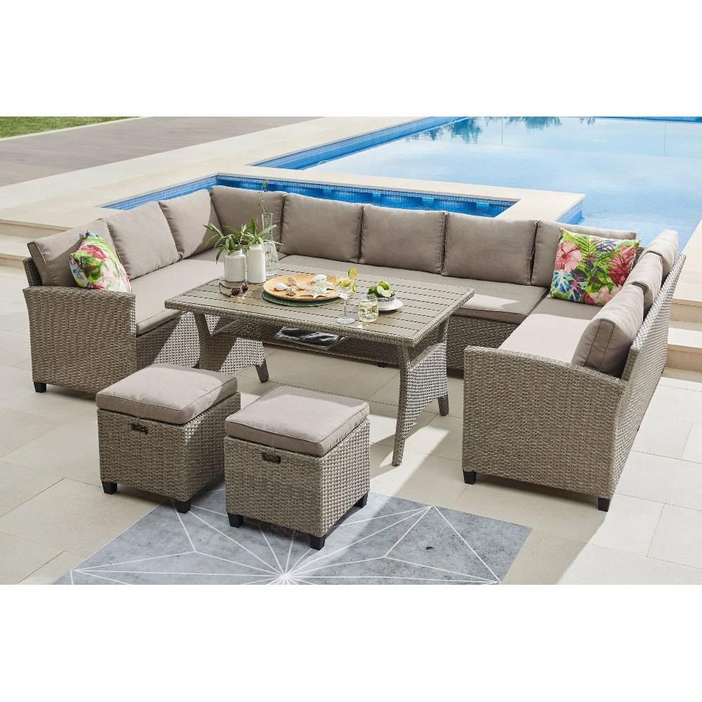 Комплект плетеной мебели AFM-370B Beige 2