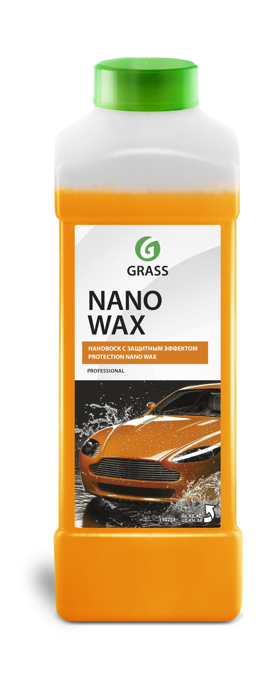 Nano Wax Нановоск с защитным эффектом 1л,  GRASS