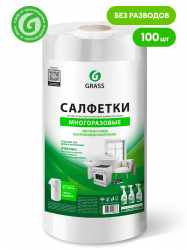 Салфетки для сухой и влажной уборки 25*30 (100шт) 2