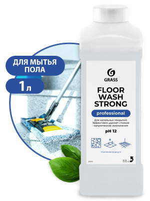 Щелочное средство для мытья пола "Floor wash strong" (1 л)