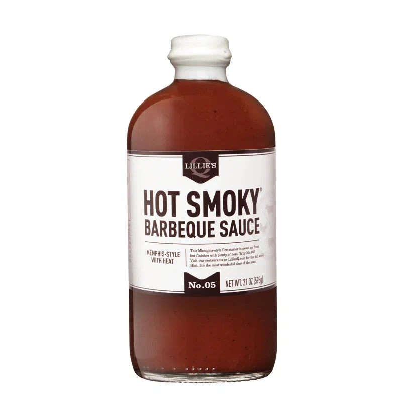 Соус барбекю HOT SMOKY 595г бутылка/стекло LS 2